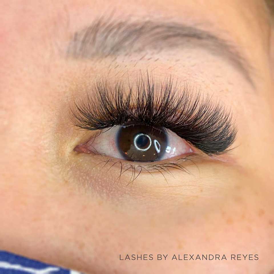 Eyelash Extensions in Greenville SC The Beautiful Co. Hair & Lashes