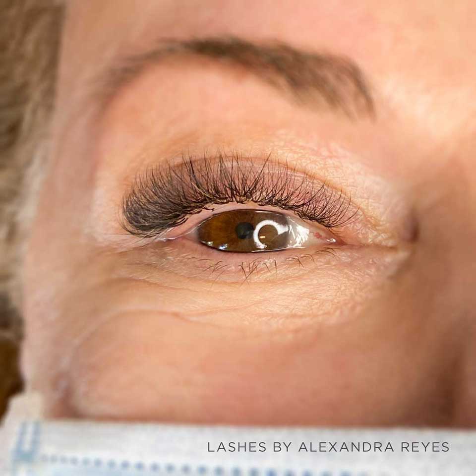 Eyelash Extensions in Greenville SC The Beautiful Co. Hair & Lashes