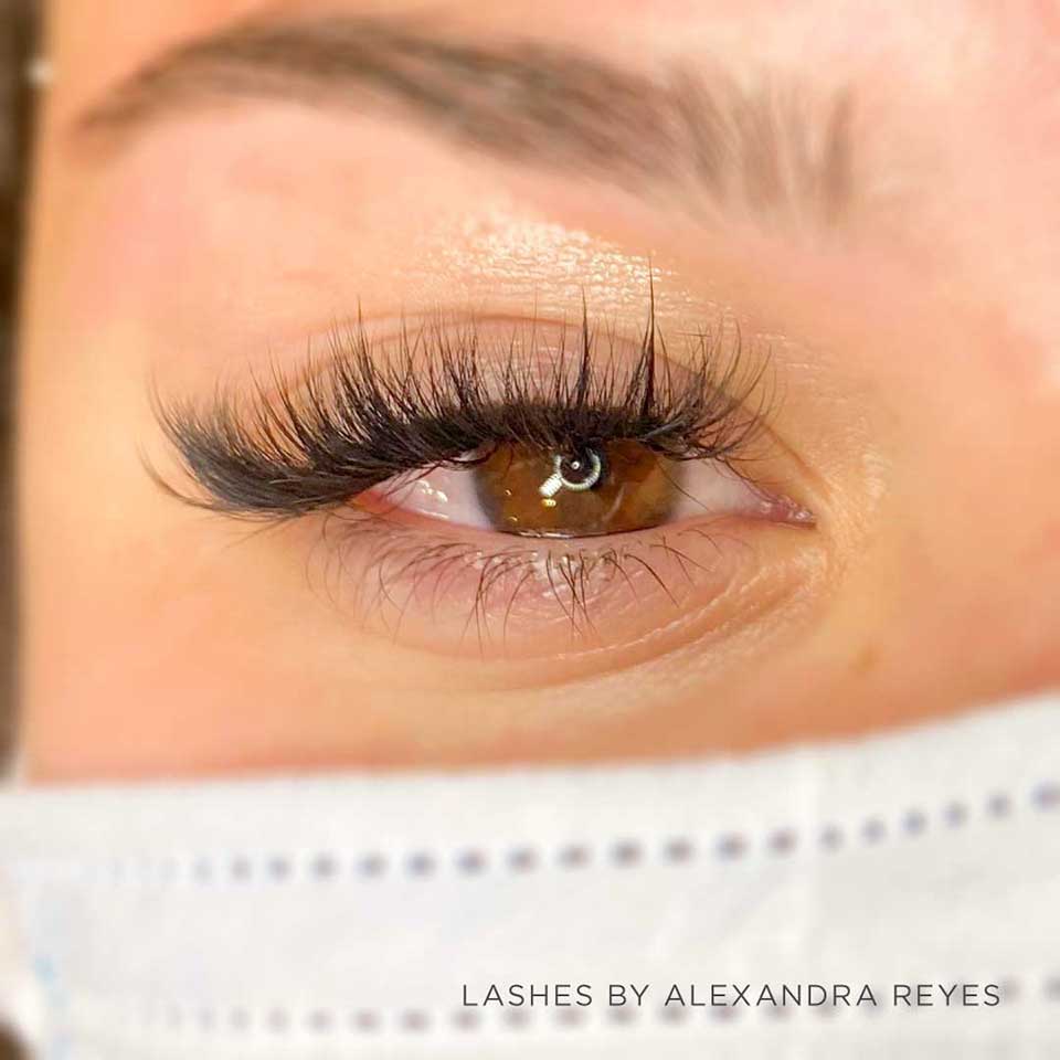 Eyelash Extensions in Greenville SC The Beautiful Co. Hair & Lashes