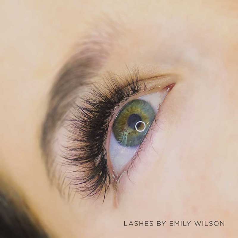 Eyelash Extensions in Greenville SC The Beautiful Co. Hair & Lashes