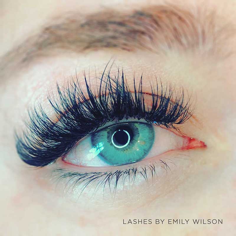 Eyelash Extensions in Greenville SC The Beautiful Co. Hair & Lashes