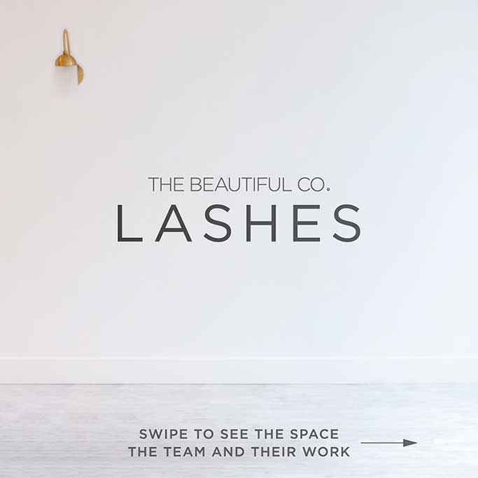 Eyelash Extensions in Greenville SC The Beautiful Co. Hair & Lashes