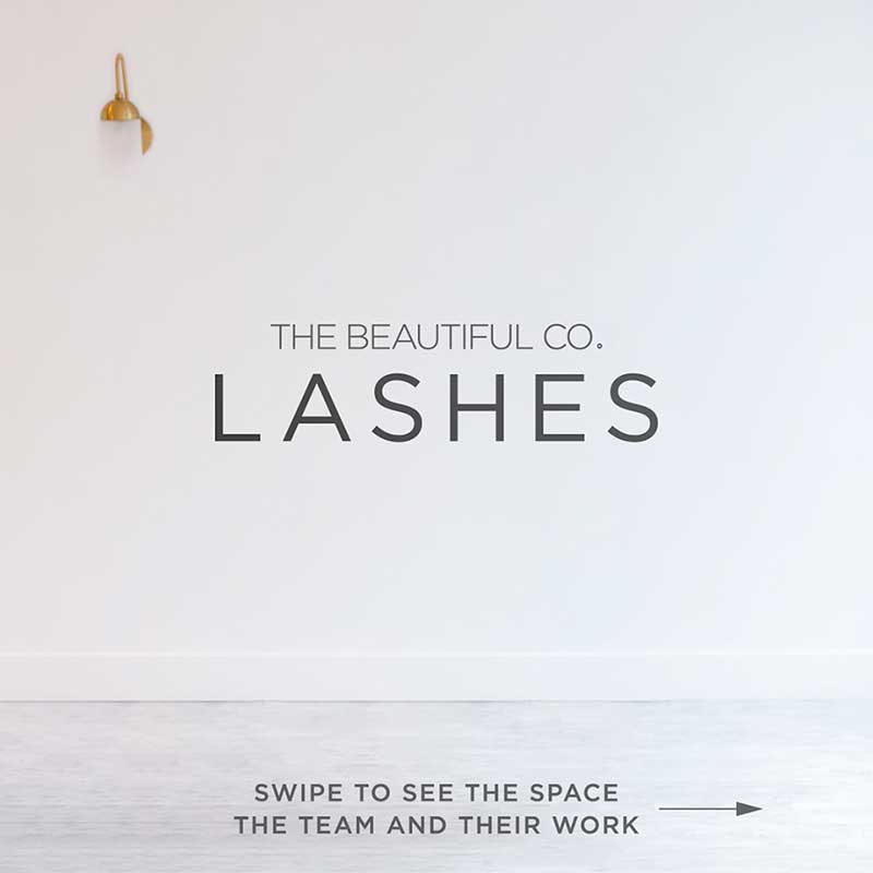 Eyelash Extensions in Greenville SC | The Beautiful Co. Lashes