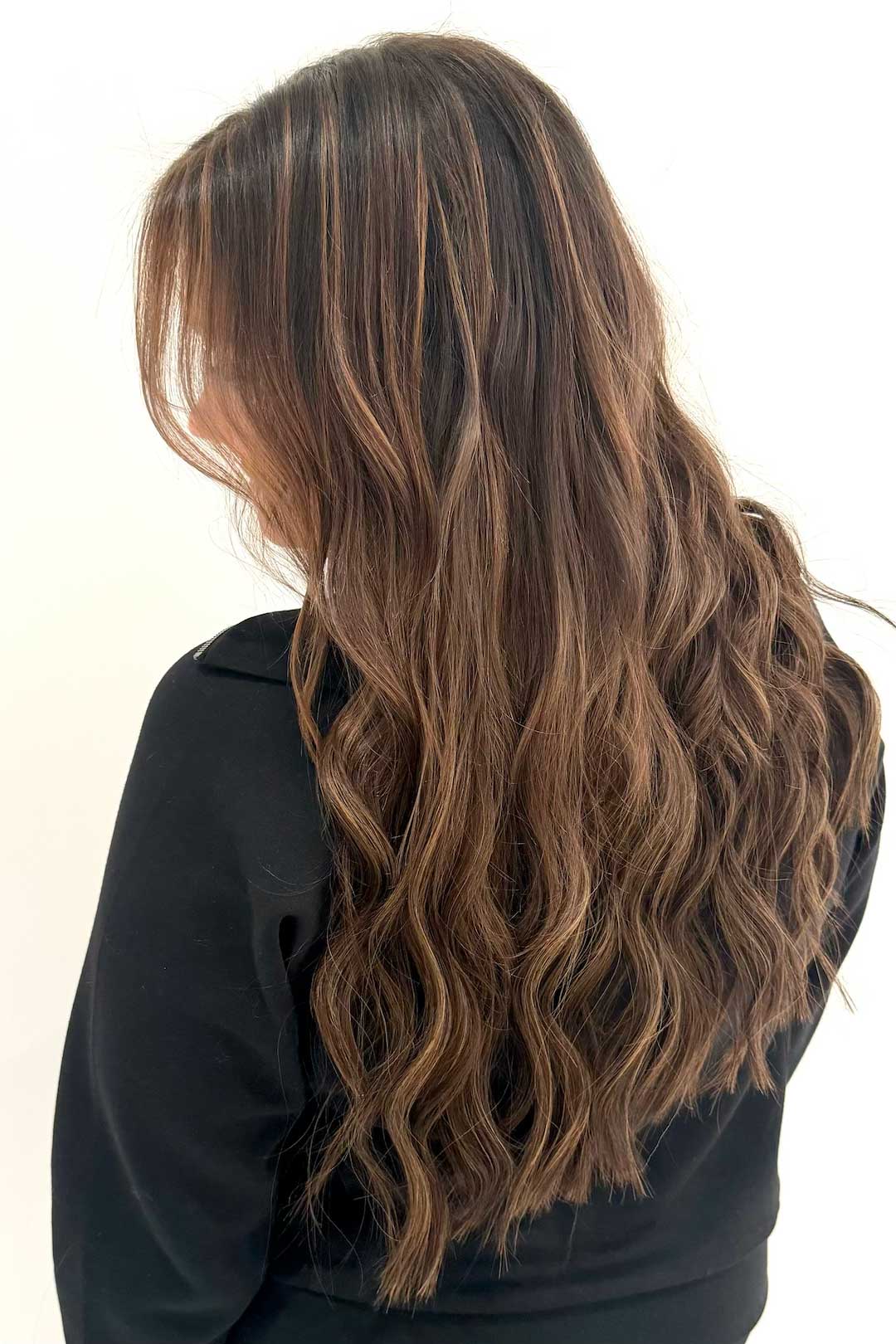 Hand Tied Hair Extensions by Taylor Mosa